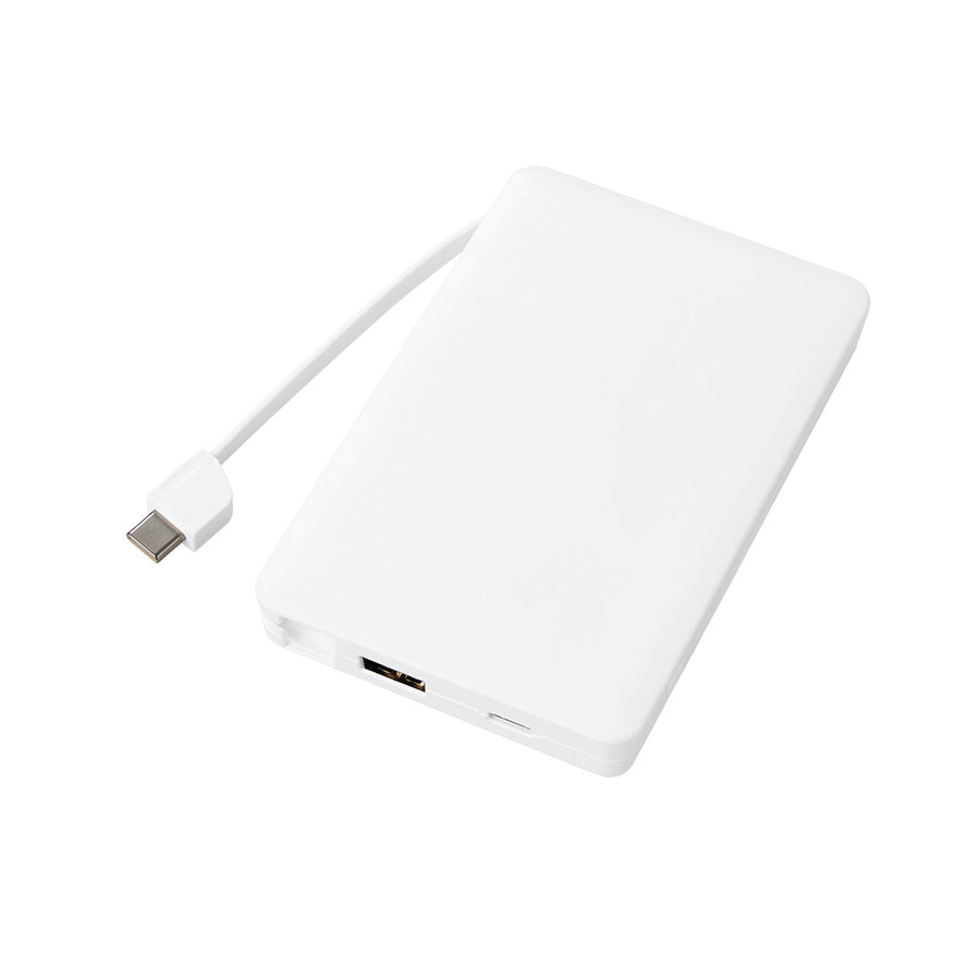 PD急速充電コードインモバイルチャージャー10000(全面印刷対応)