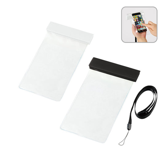 モバイルウォータープルーフポーチ6.9インチ(クリップ全面印刷対応)