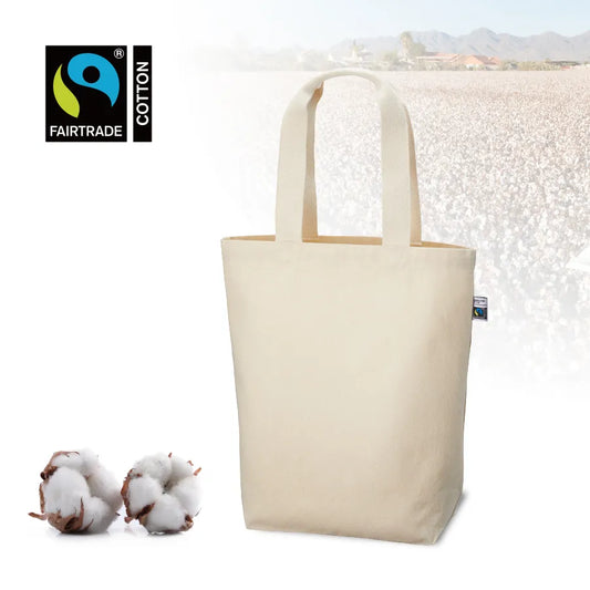 フェアトレードコットントート(M) ナチュラル