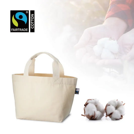 フェアトレードコットンキャンバストート(S) ナチュラル