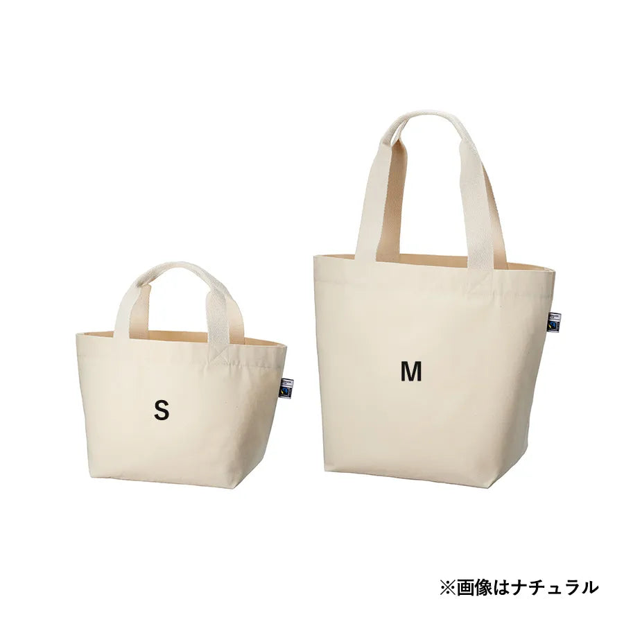 フェアトレードコットンキャンバストート(S) ナチュラル