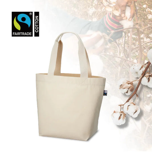 フェアトレードコットンキャンバストート(M) ナチュラル