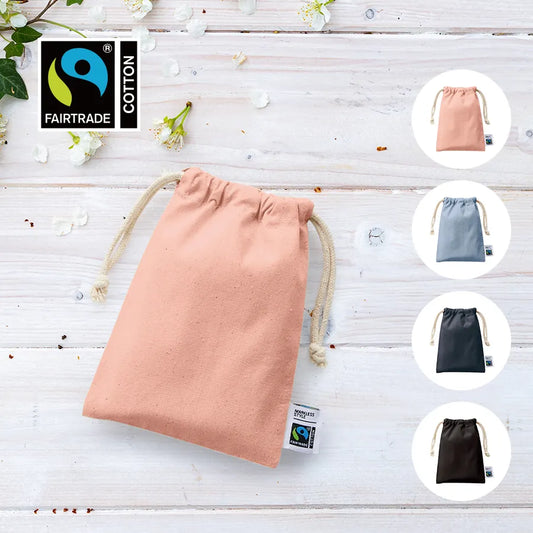 フェアトレードコットン巾着(S)