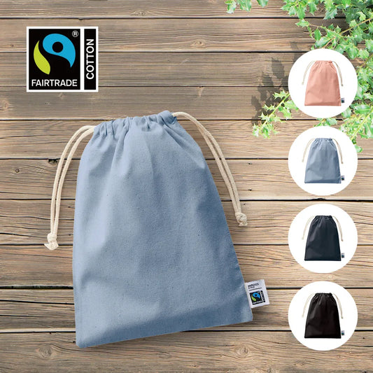 フェアトレードコットン巾着(M)