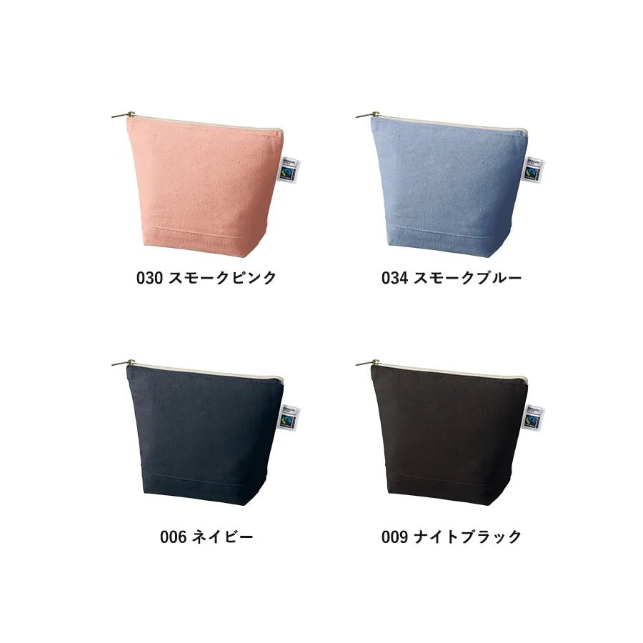 フェアトレードコットンキャンバスデイリーポーチ(S) - 販促日本一