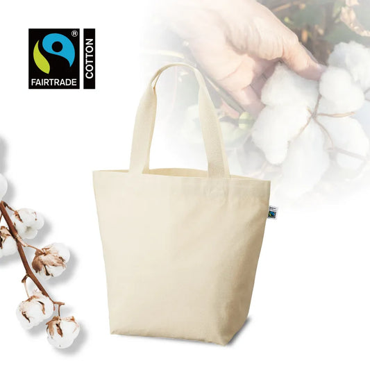 フェアトレードコットンキャンバストート(L) ナチュラル