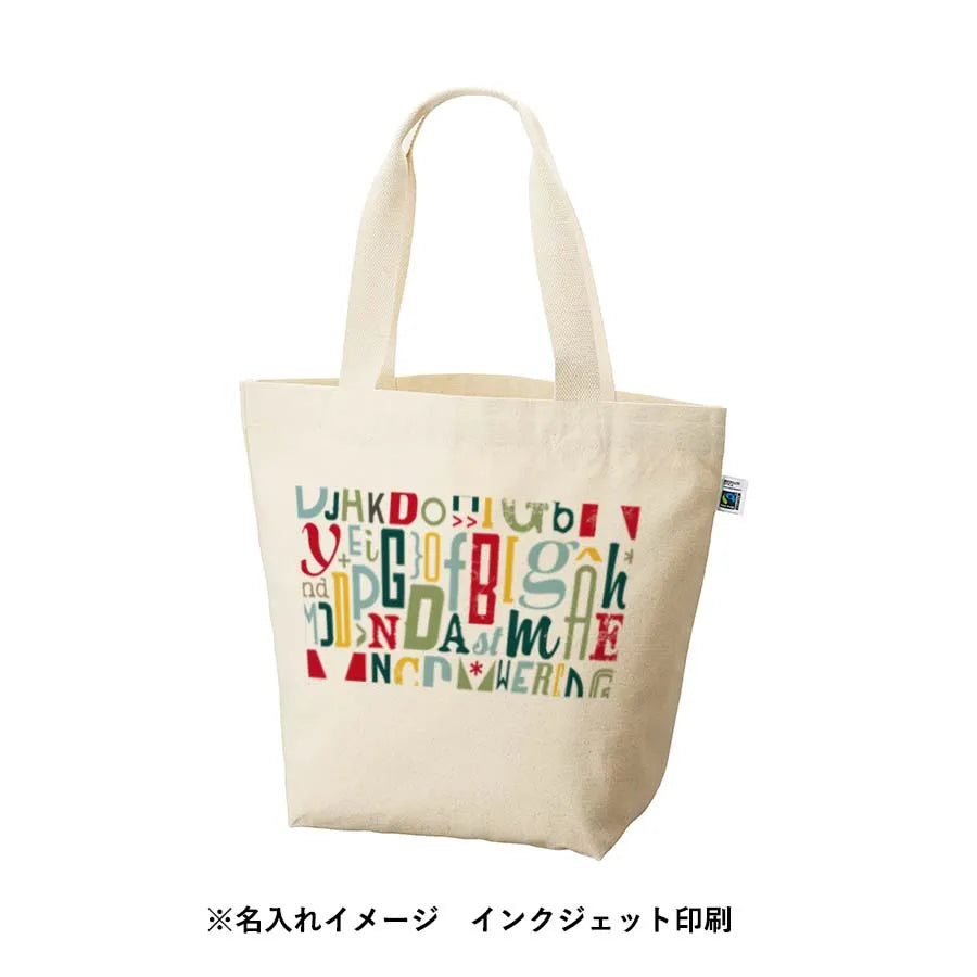 フェアトレードコットンキャンバストート(L) ナチュラル