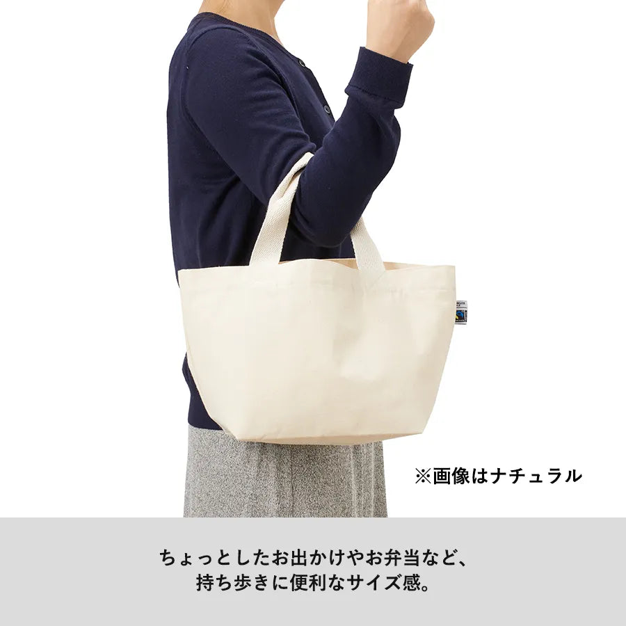 フェアトレードコットンキャンバストート(S) 内ポケット