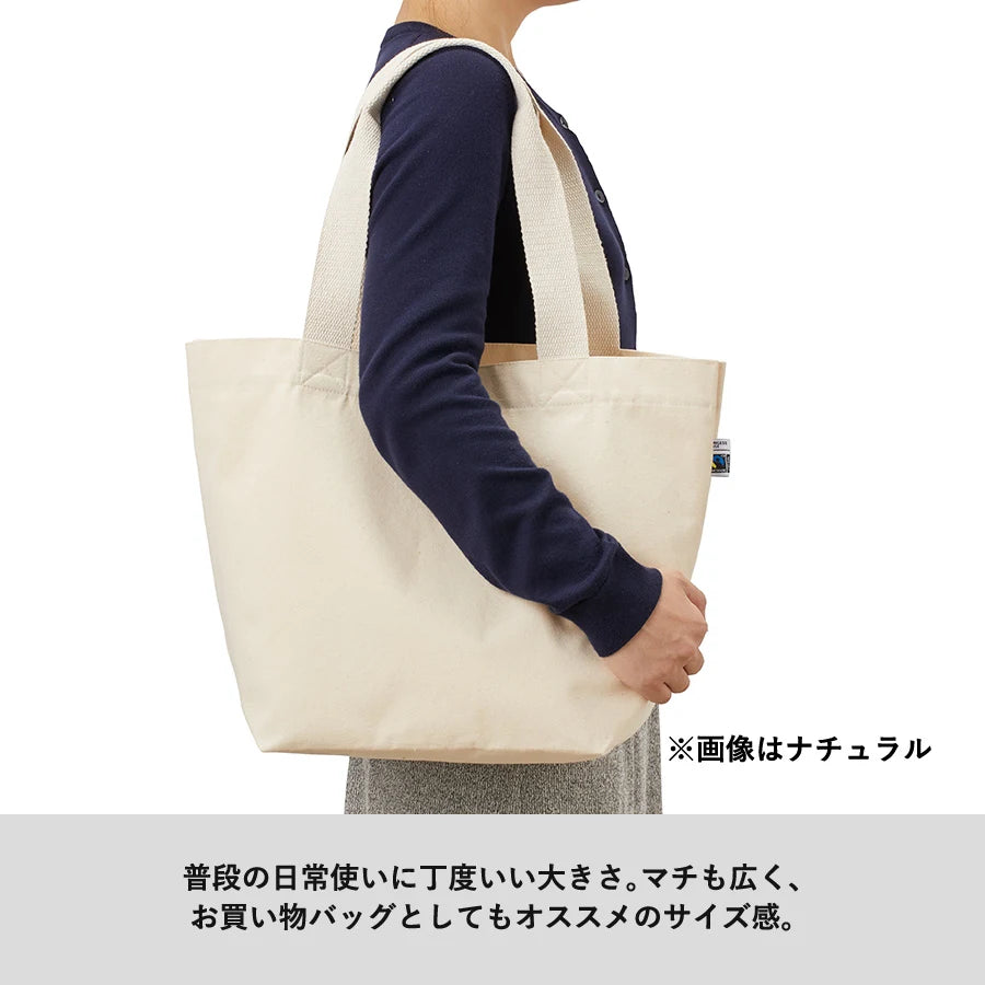 フェアトレードコットンキャンバストート(M) 内ポケット