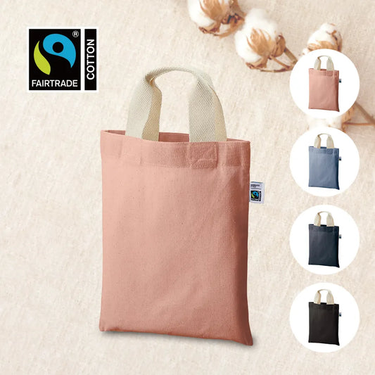 フェアトレードコットンA4フラットバッグ