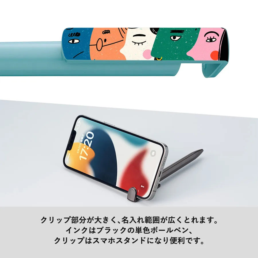 スマホスタンド付OBPボールペン(再生PET)