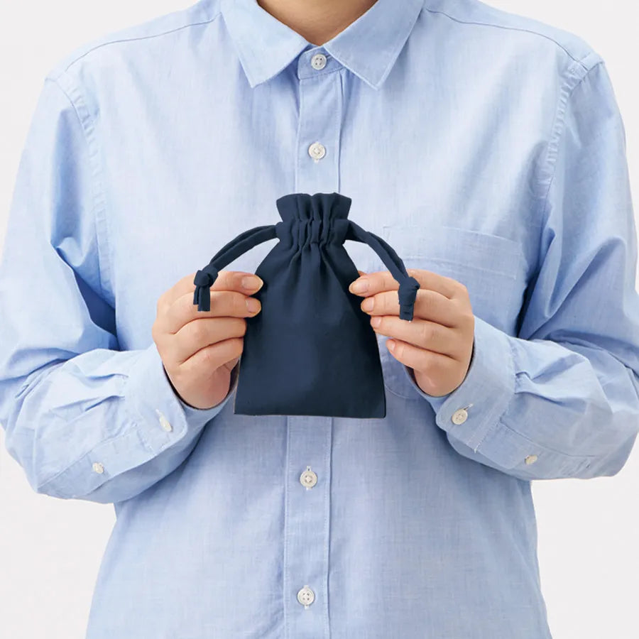 厚手コットンフリル巾着(SS)