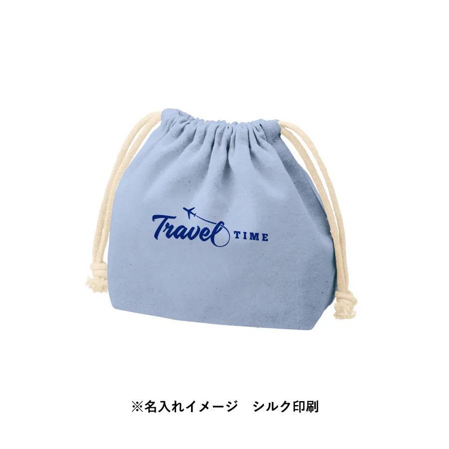 厚手コットンポーチ巾着(S) - 販促日本一