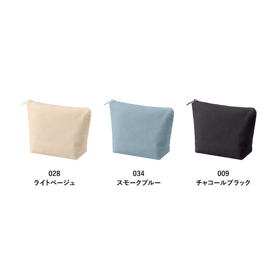 コーデュロイデイリーポーチ(S)