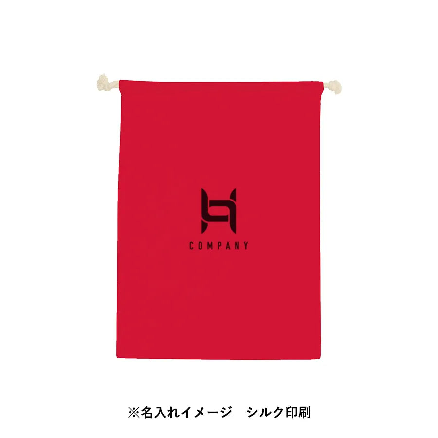 コットン巾着(L)