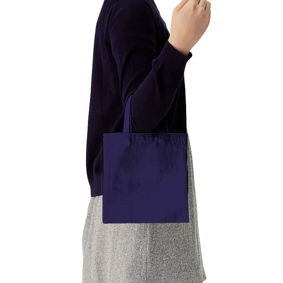 ライトキャンバスバッグ(S) ネイビー・ブラック