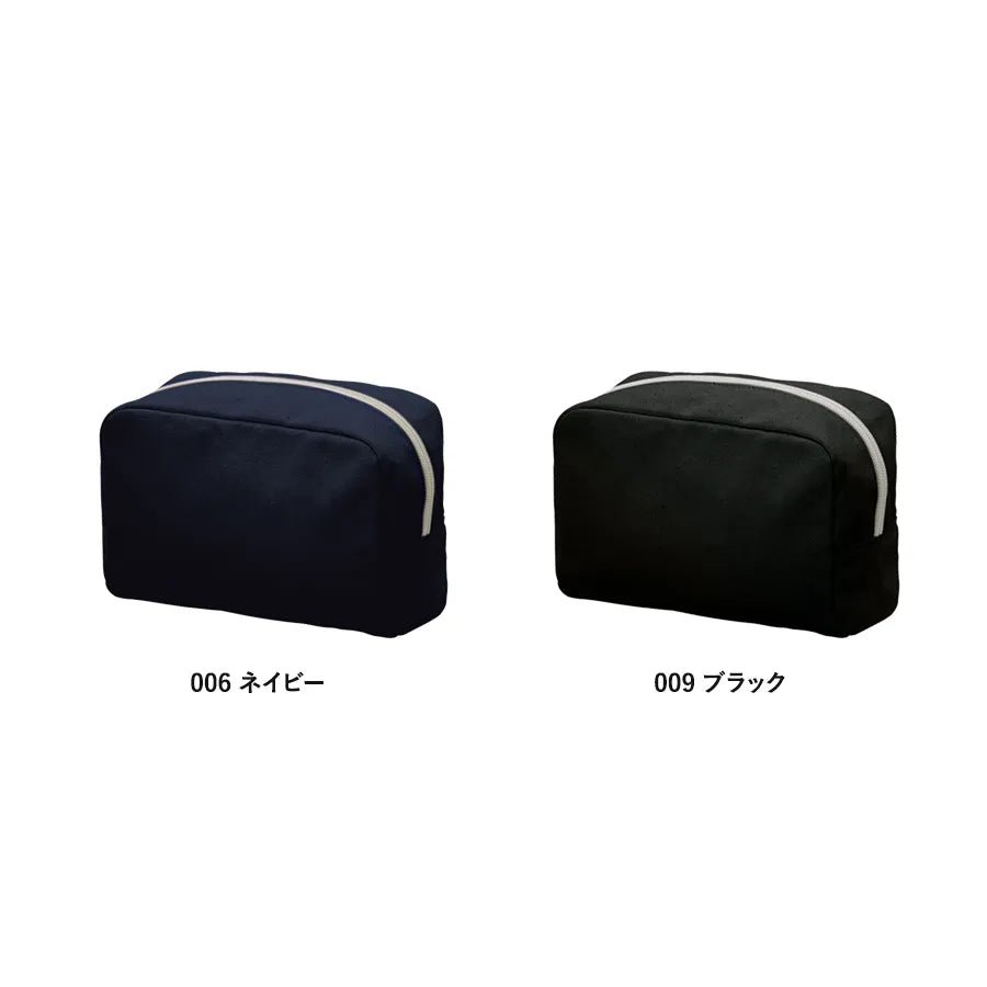 キャンバスファスナーポーチ(M) - 販促日本一