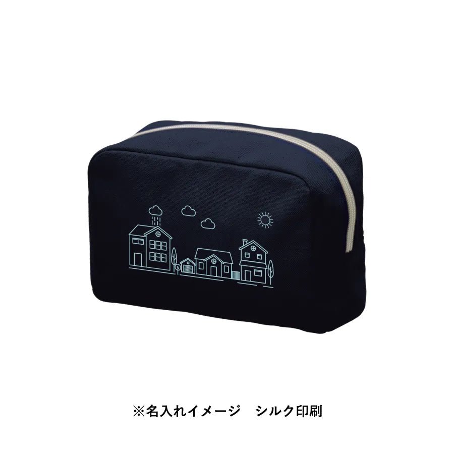 キャンバスファスナーポーチ(M) - 販促日本一
