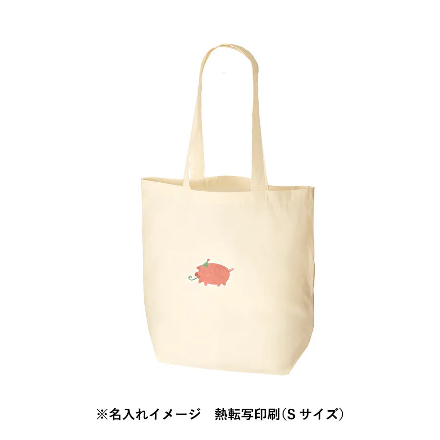 オーガニックコットンバッグ(M) ナチュラル