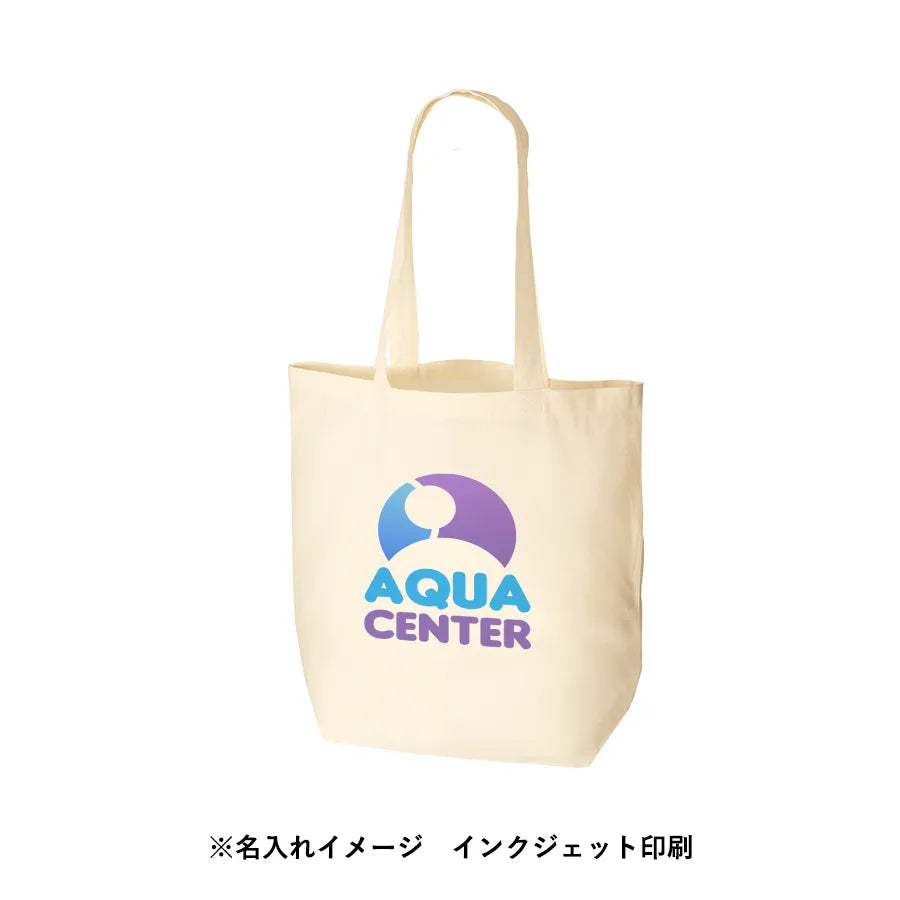 オーガニックコットンバッグ(M) ナチュラル