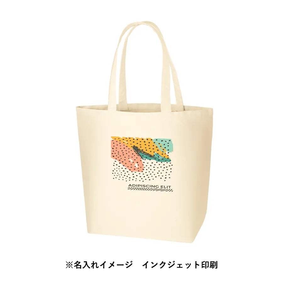 オーガニックコットンキャンバストート(L) ナチュラル