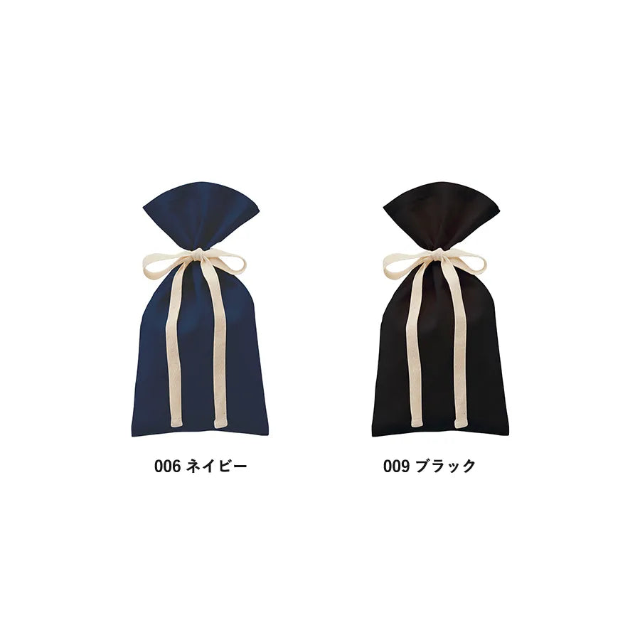 厚手コットンラッピング巾着(S)