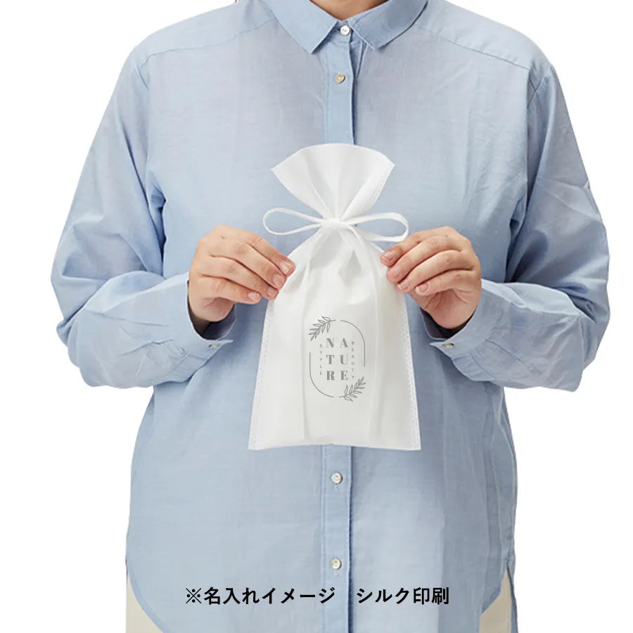 不織布ラッピング巾着(S)