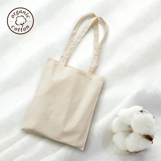 オーガニックコットンフラットショルダートート ナチュラル
