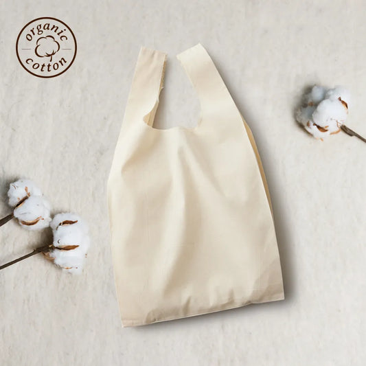 オーガニックコットンマルシェバッグ ナチュラル