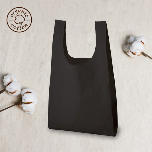 オーガニックコットンマルシェバッグ ブラック