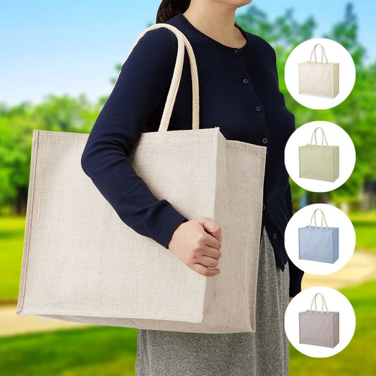 ジュートスクエアトート(LL)