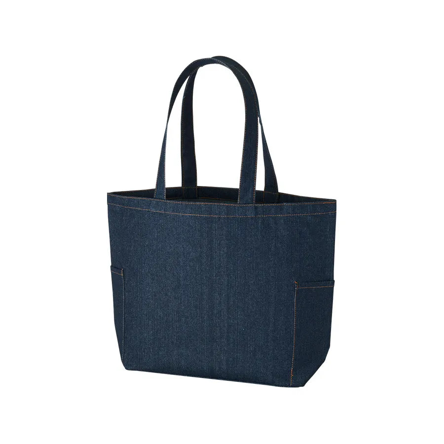 【シルク印刷必須商品】デニムライクマルチトート(M)