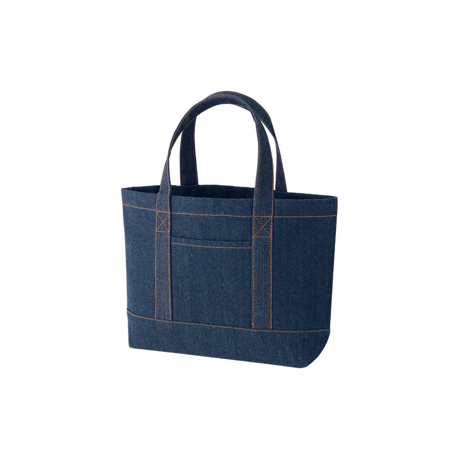 【シルク印刷必須商品】デニムライクライントート(S)