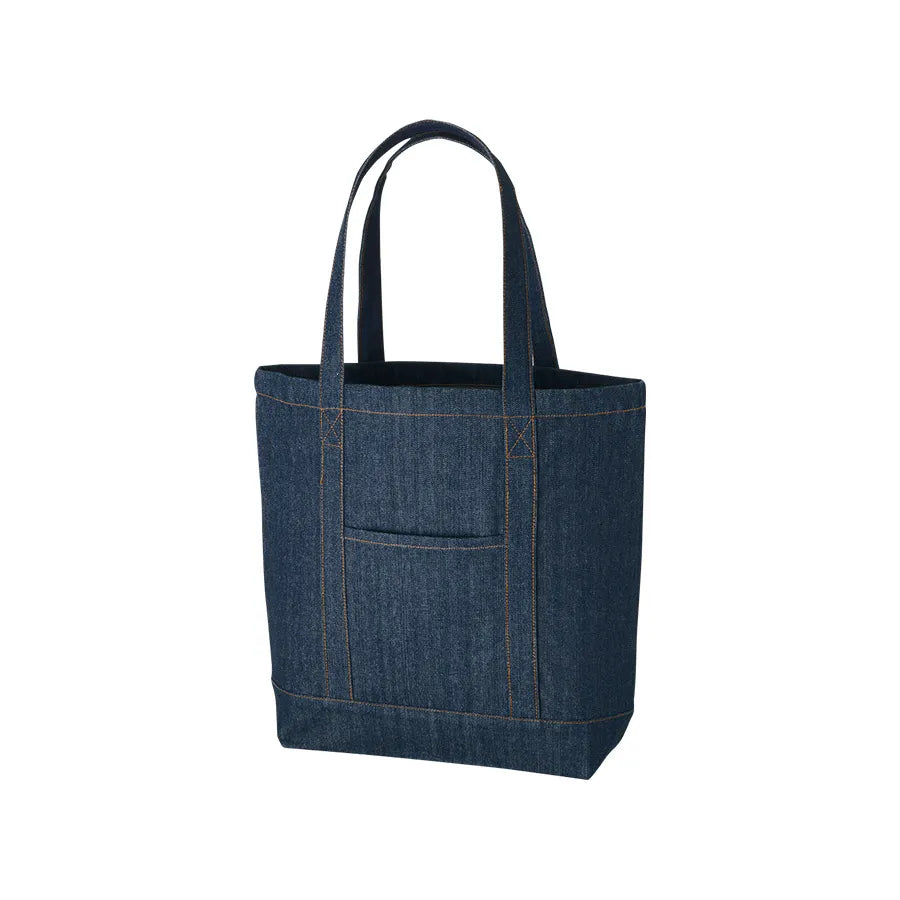 【シルク印刷必須商品】デニムライクライントート(M)