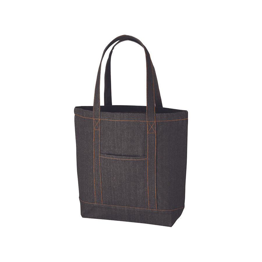 【シルク印刷必須商品】デニムライクライントート(M)