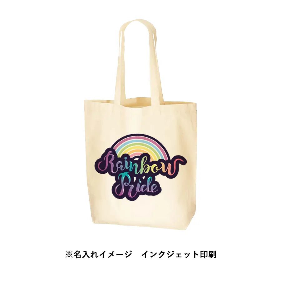 オーガニックコットンバッグ(L) ナチュラル