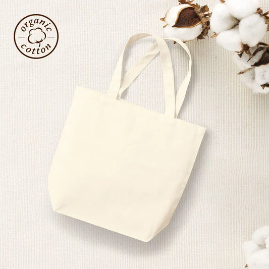 オーガニックコットンキャンバストート(ML) ナチュラル