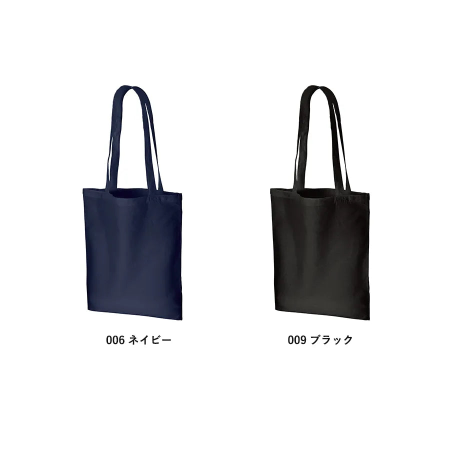 オーガニック厚手コットンフラットショルダートート