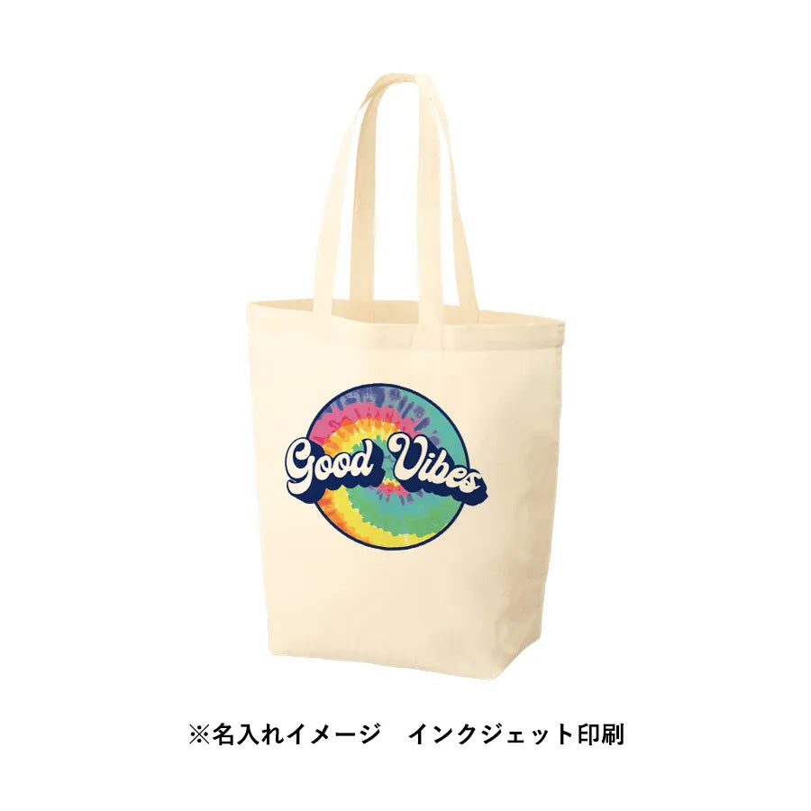 オーガニック厚手コットンバッグ(M) ナチュラル