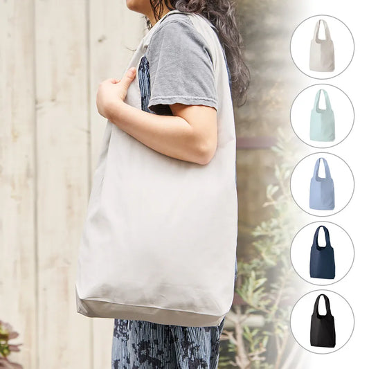 厚手コットンショルダーハンドルトート(L)