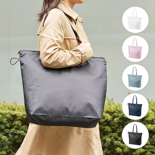 ポケッタブルファスナートート(L)