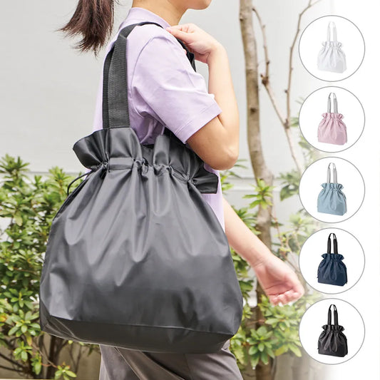 ポリ巾着トート(L)