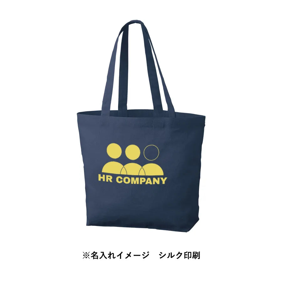 厚手コットンベーシックトート(M)ワイド