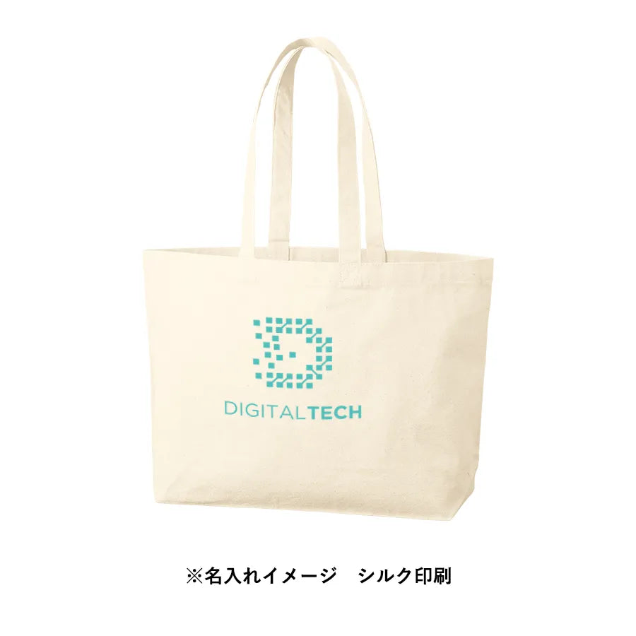 キャンバストート(M)ワイド ナチュラル