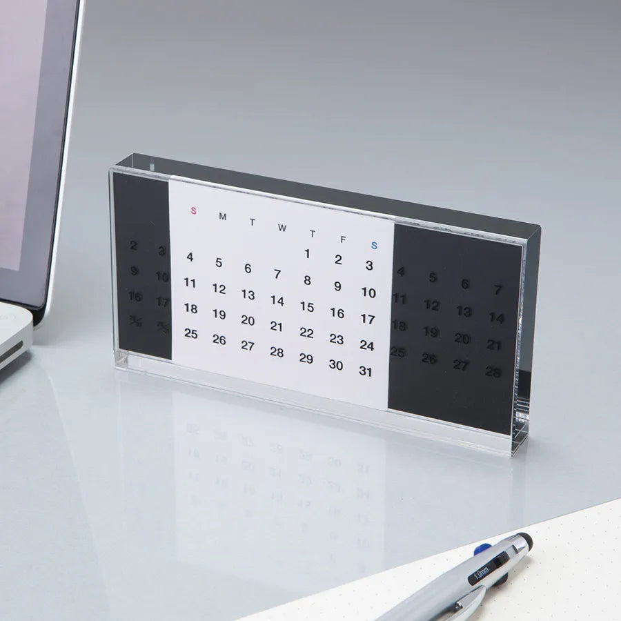 アクリル万年カレンダー