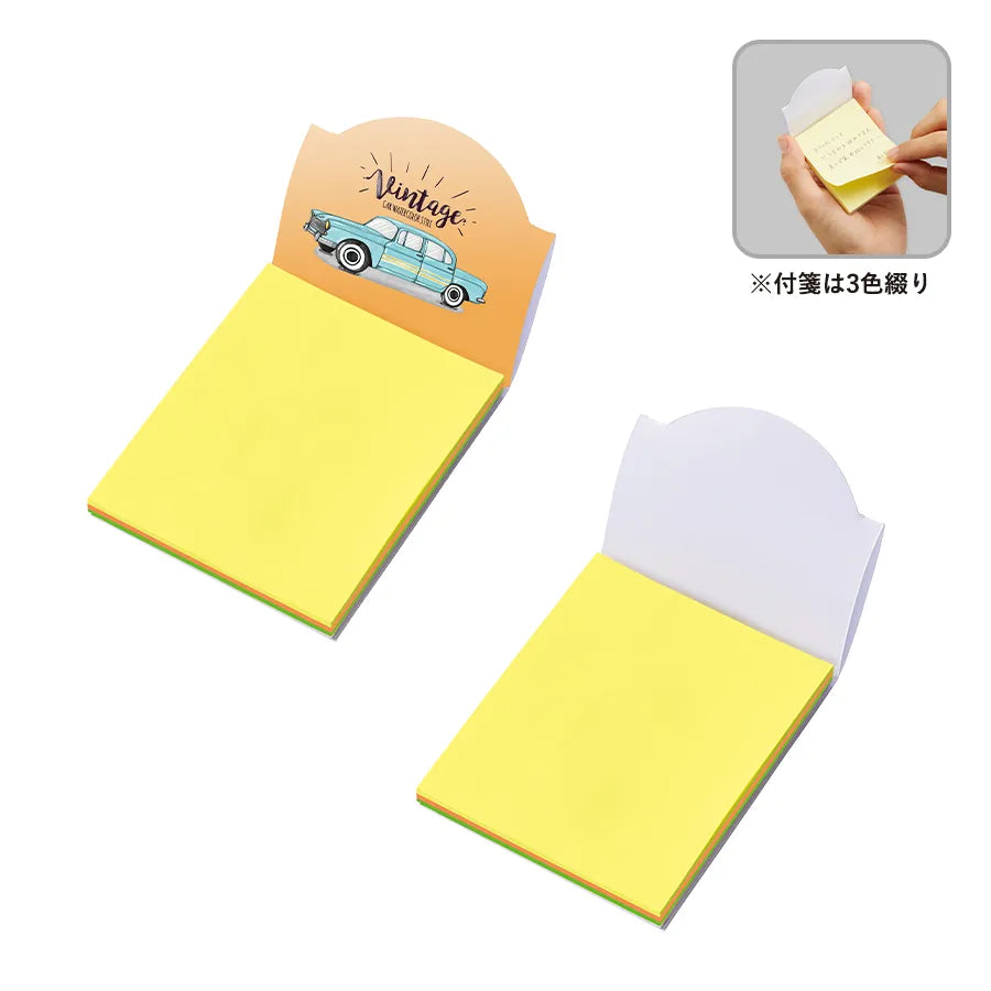 【プリント必須商品】カスタムデザイン付箋 スタンド