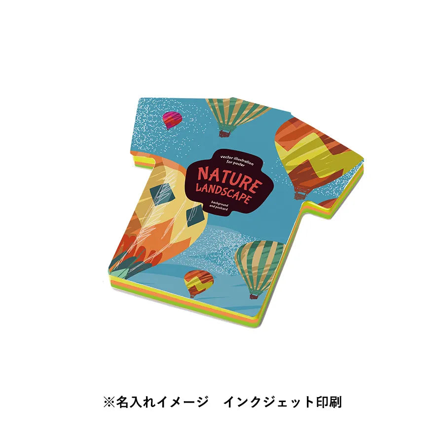 【プリント必須商品】カスタムデザイン付箋 Tシャツ