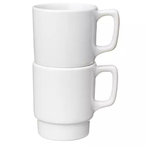 陶器マグ スタッキング ホワイト