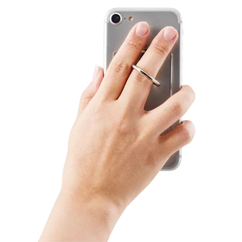レーザーカットできるモバイルリングホルダー