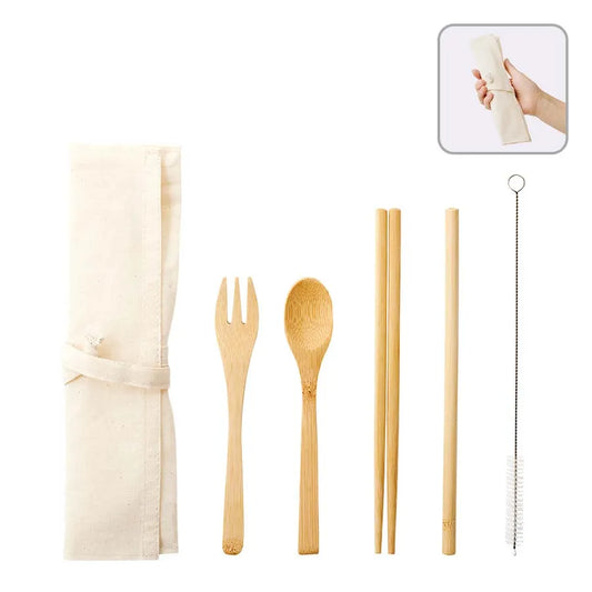 カトラリーセット バンブータイプ(5点)